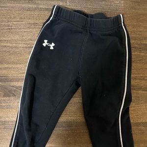 UA Black sweatpants size 2T